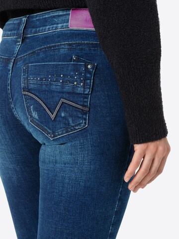 TIMEZONE Slimfit Jeans 'Tahila' in Blau