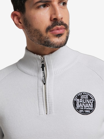 BRUNO BANANI Pullover ' BANKS ' in Grau