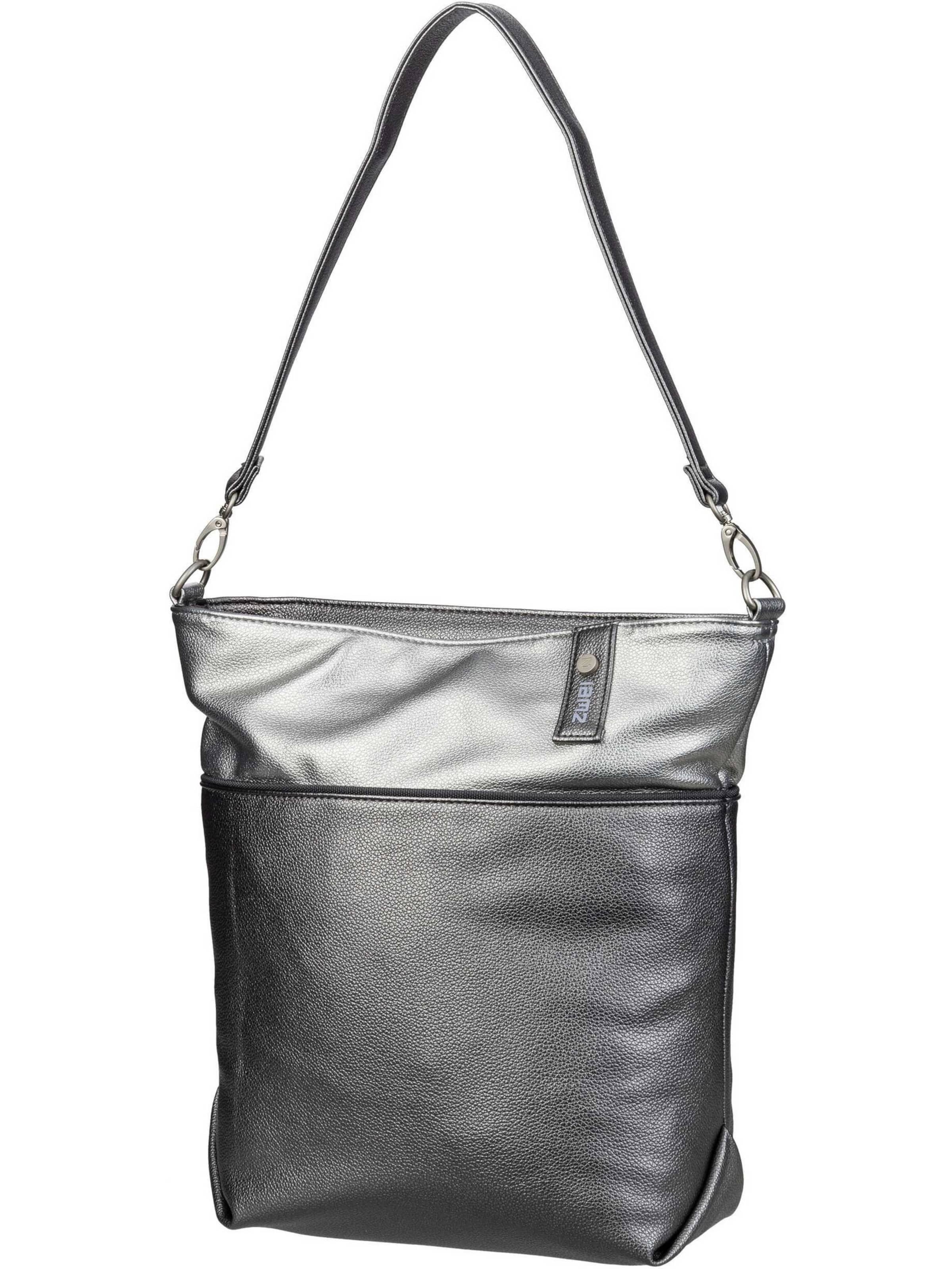 ZWEI Schoudertas ' Jana J12 ' in Zilver