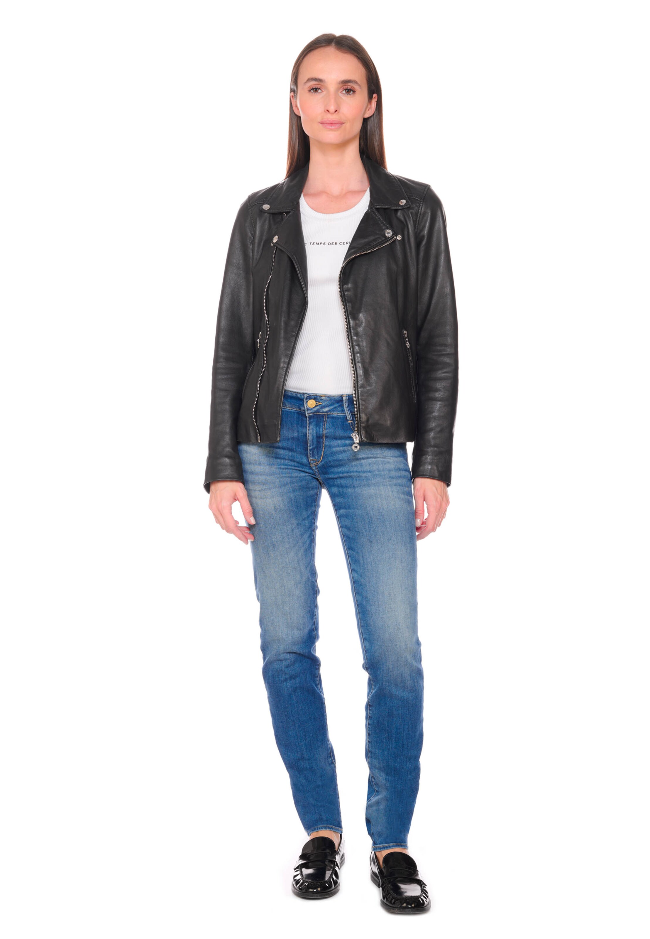 Le Temps Des Cerises Jacke 'Nancy' in Schwarz