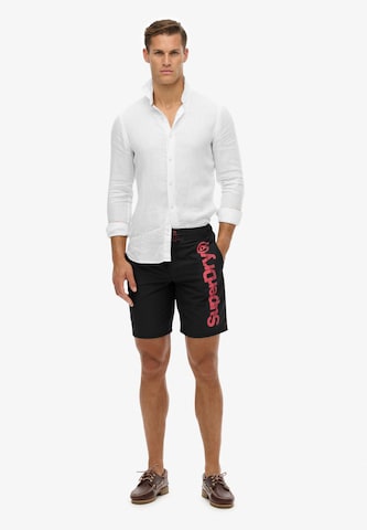 Boardshorts Superdry en noir