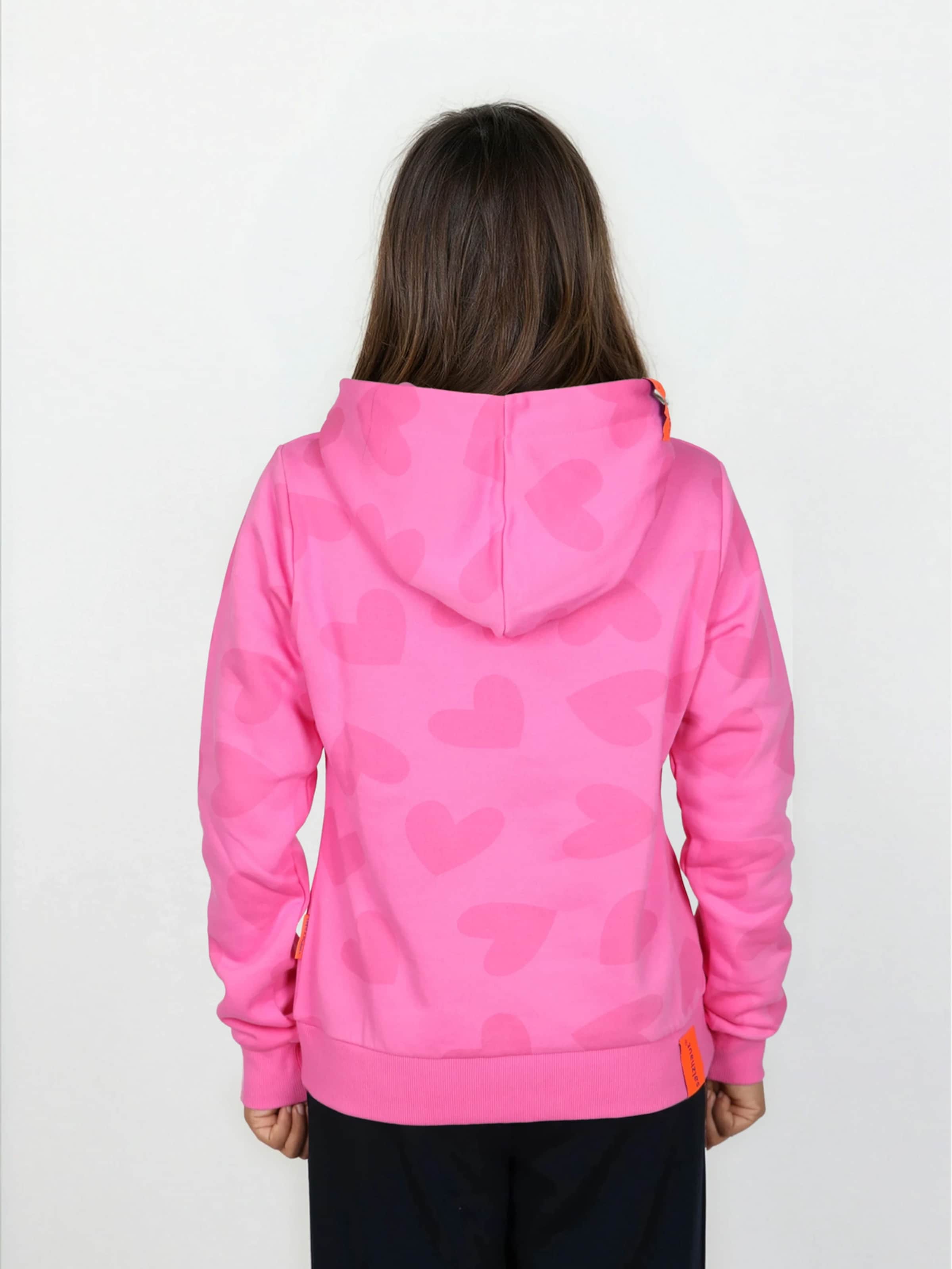 Sweat-shirt 'Anten' salzhaut en rose