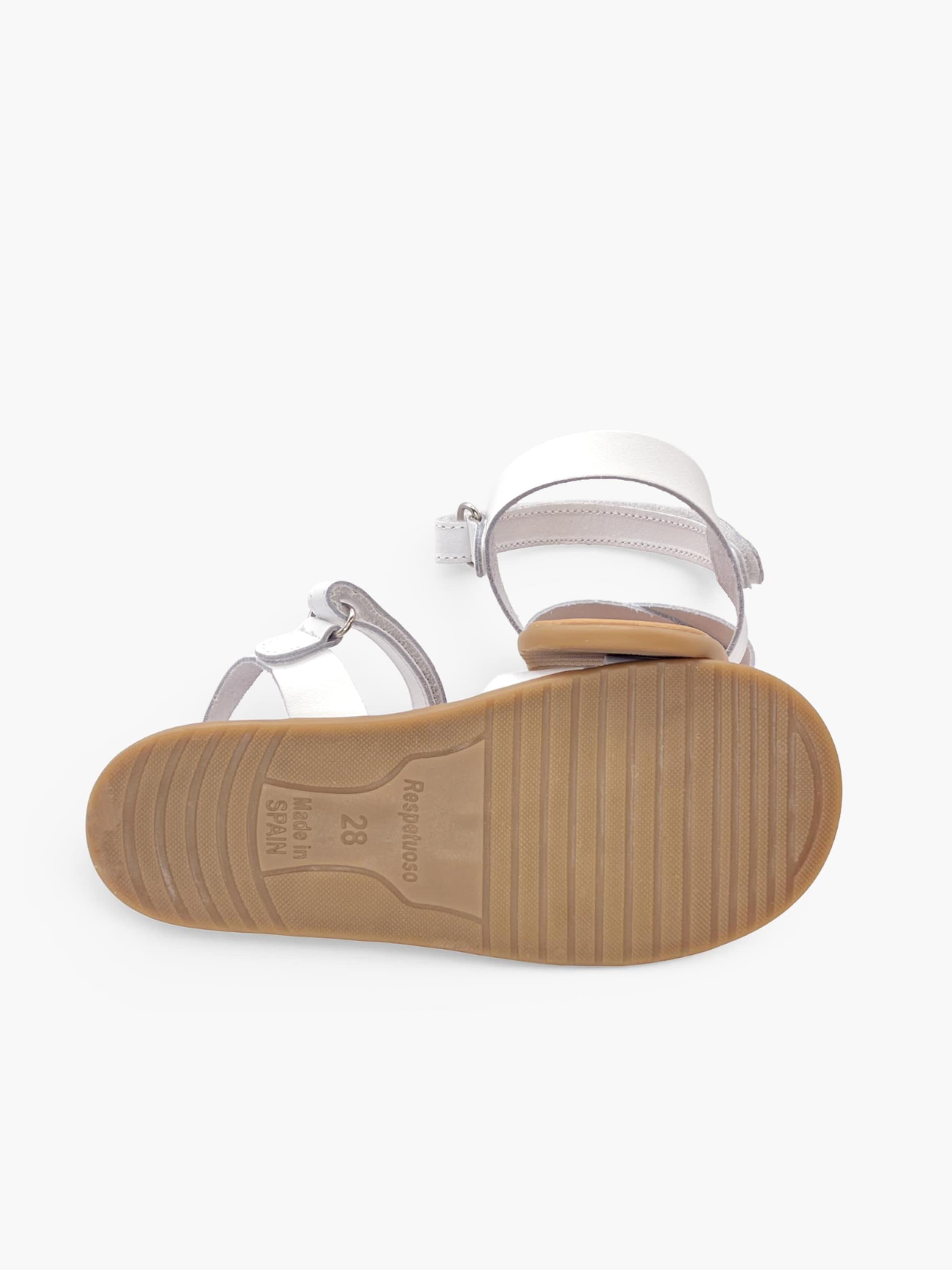 Pisamonas - Sandalias en blanco