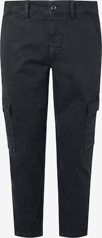 Pepe Jeans Trouser 'Cargo Twill' in Schwarz: Vorderseite
