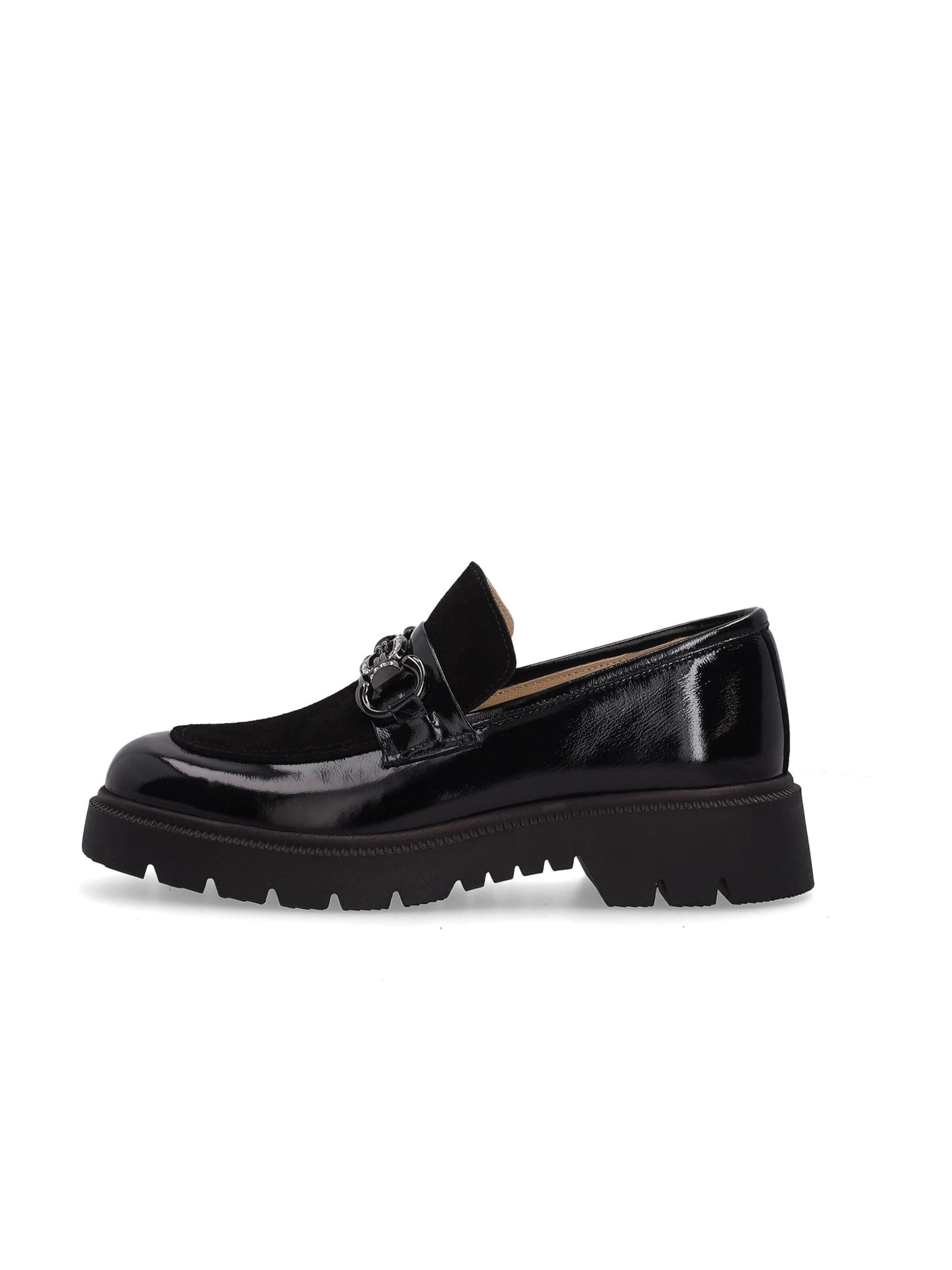 VENEZIA Slipper‌‌‌ in Schwarz: Vorderseite