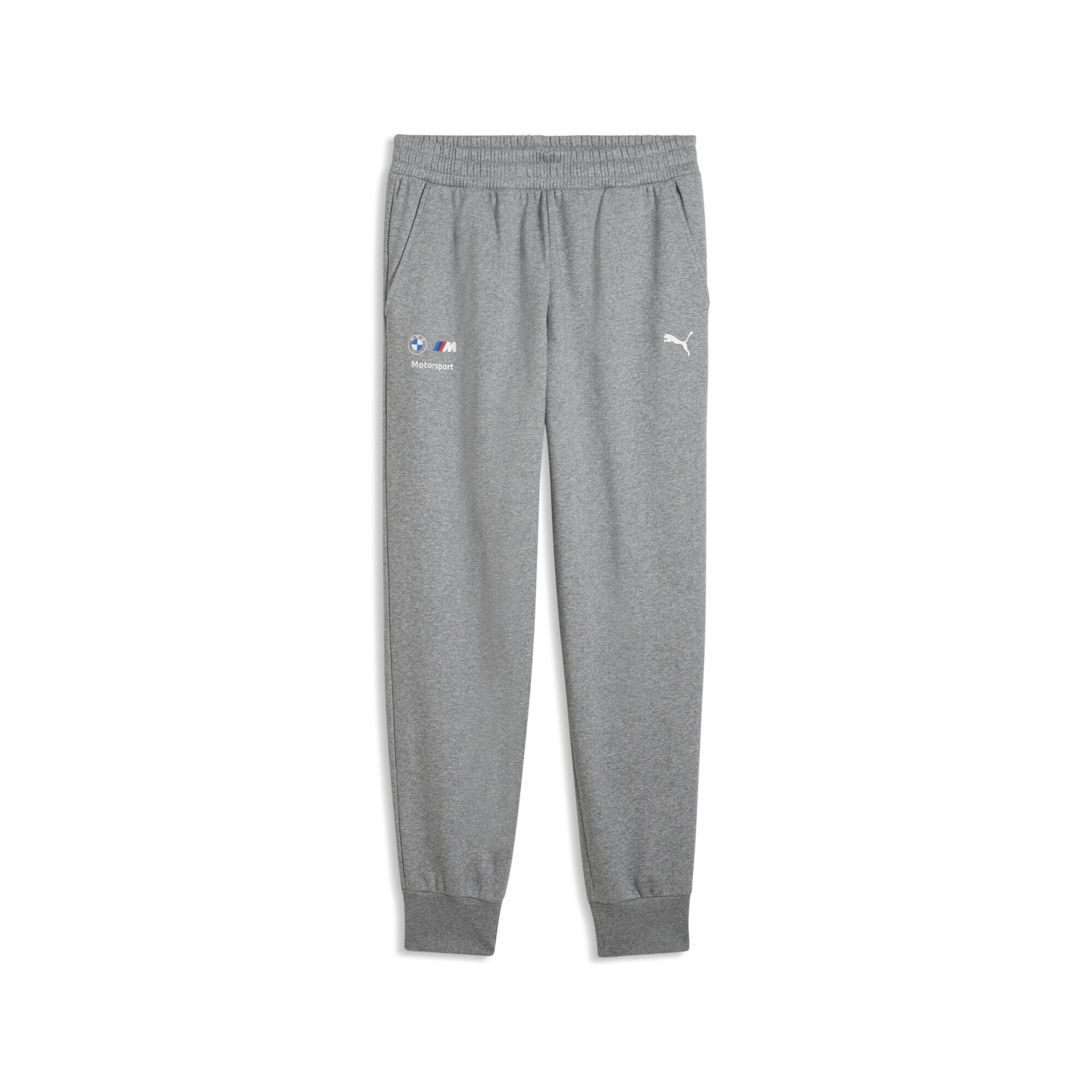 Pantalon de sport 'BMW M Motorsport Essentials' PUMA en gris : devant