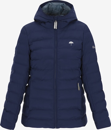 Geacă de iarnă de la Schmuddelwedda pe albastru: față