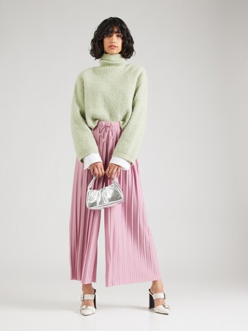 Wide leg Pantaloni 'Caren' di ABOUT YOU in rosa