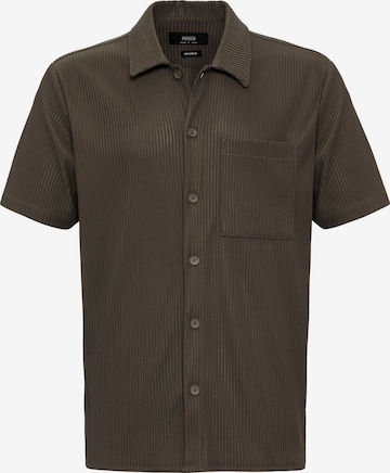 AntiochRegular Fit Košulja - zelena boja: prednji dio