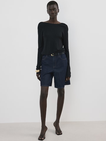 MANGO Loosefit Farmer 'CAMILLA' - kék