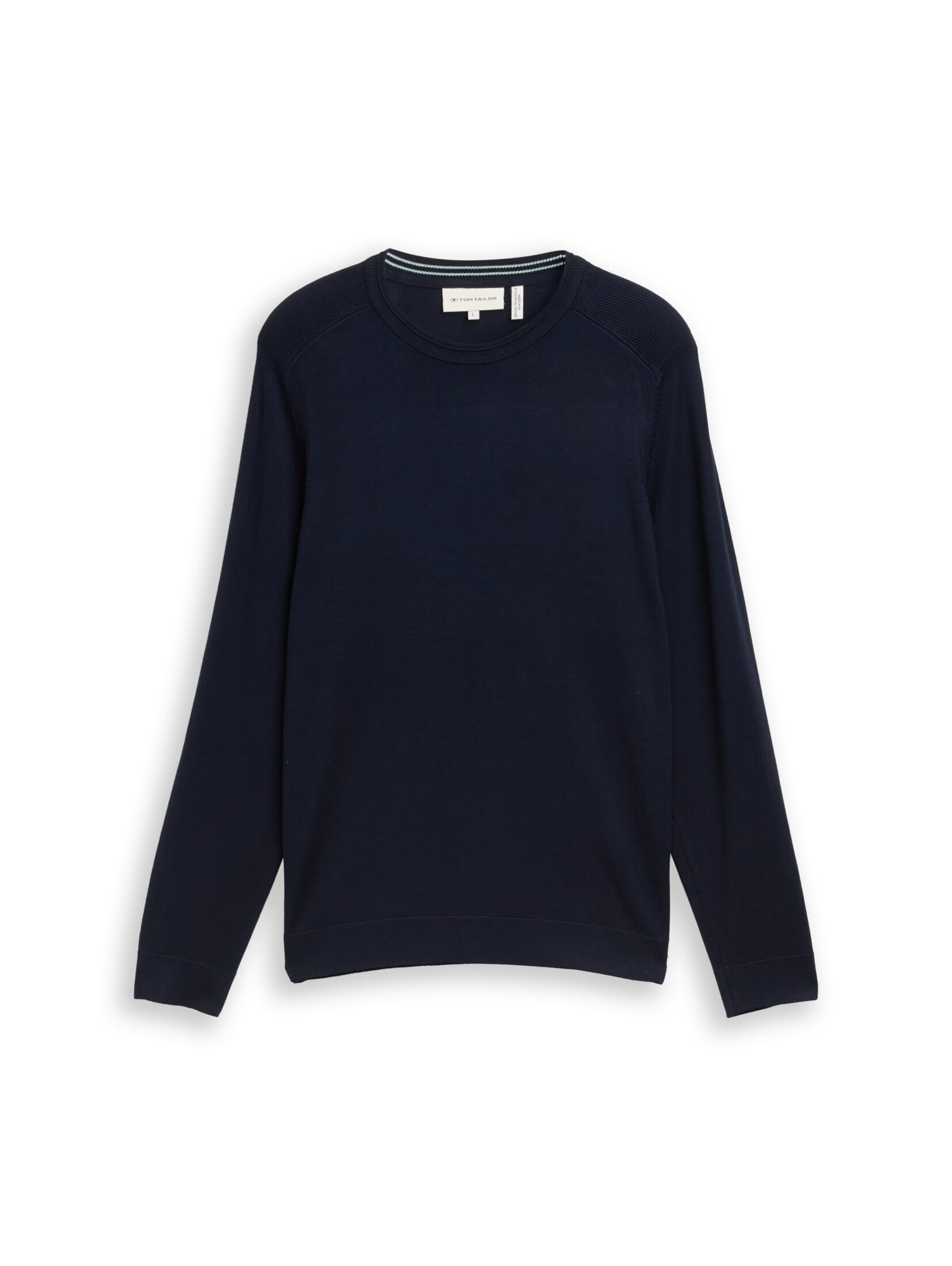 TOM TAILOR Sweater in Blue: front