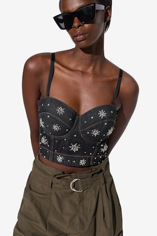 No Matter What Top in Blauw: voorkant