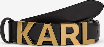 Karl Lagerfeld Belt in Black: front