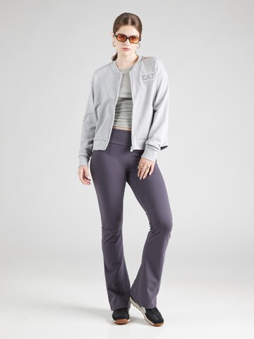 EA7 Emporio Armani Кофта на молнии в Серый