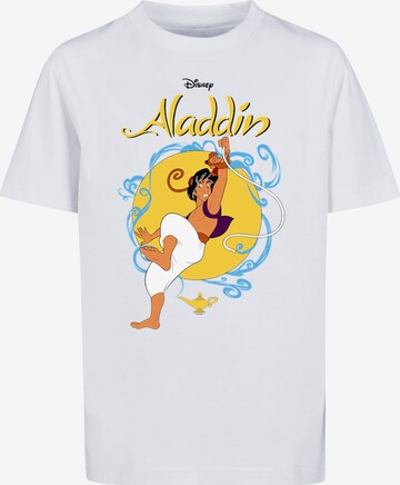 F4NT4STIC Shirt 'Aladdin Rope Swing' in White: front