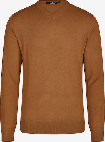 Pull-over HECHTER PARIS en marron : devant