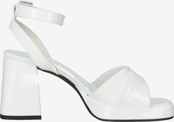 Paul Green Strap Sandals in White