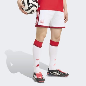 ADIDAS PERFORMANCE Regular Sportbroek 'FC Arsenal 26/27 Authentic' in Wit: voorkant