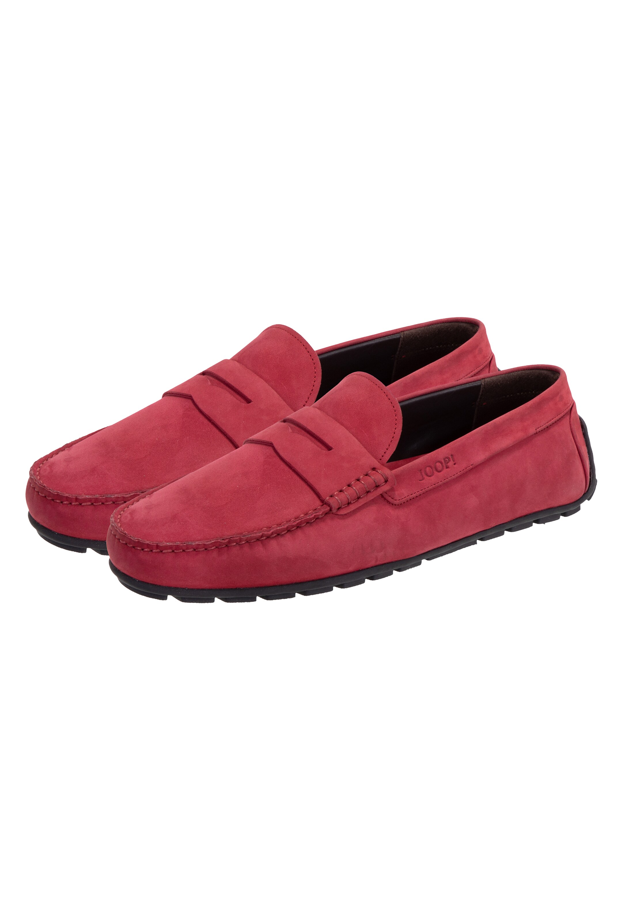 JOOP! Mocassins 'Piola Terras' in Rood