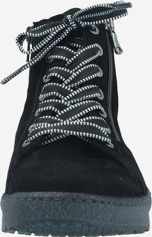 SEMLER Lace-Up Ankle Boots in Black