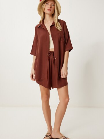 Happiness İstanbul Byxdräkt i brun