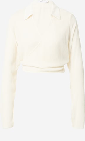 NA-KD - Blusa 'Susanna' en blanco: frente