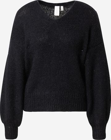 Y.A.S Pullover in Schwarz: predná strana