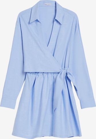 Bershka Dress in Blue: front