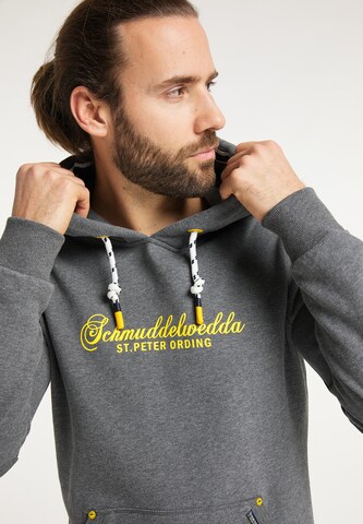 Schmuddelwedda Sweatshirt 'St. Peter-Ording' in Grau