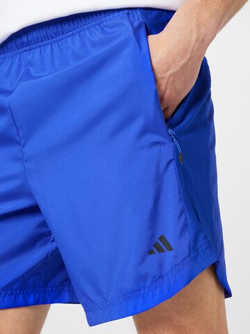 ADIDAS PERFORMANCE Regular Workout Pants 'Hiit Base ' in Blue