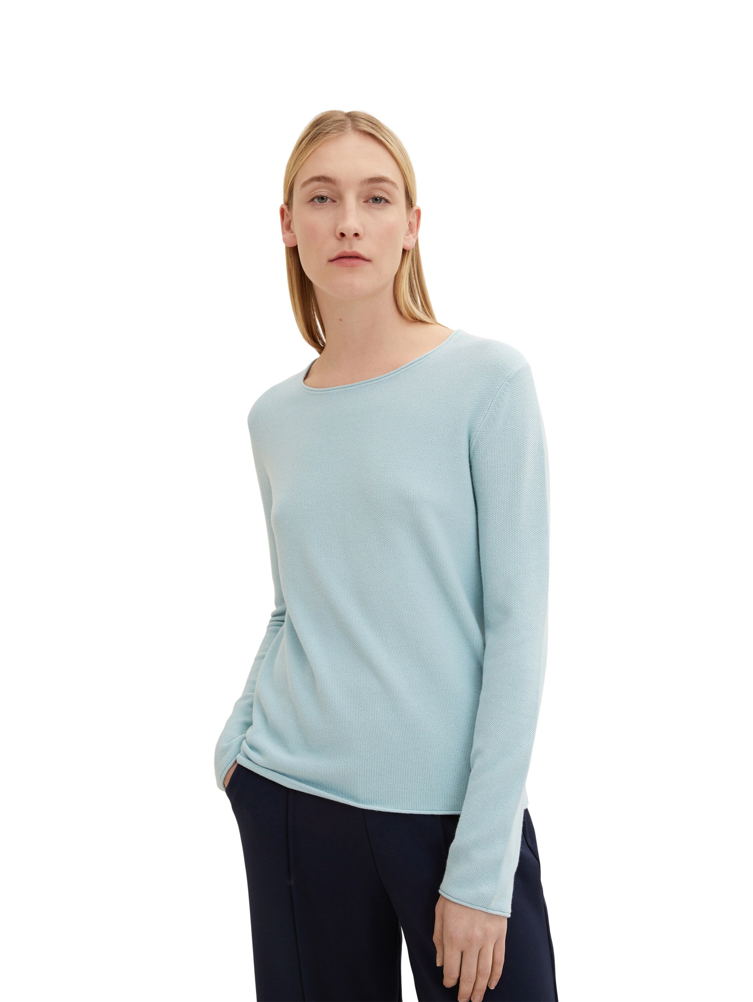 TOM TAILOR Pullover in Blau