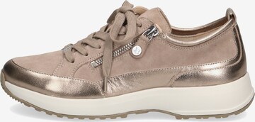 CAPRICE Sneakers laag in Beige