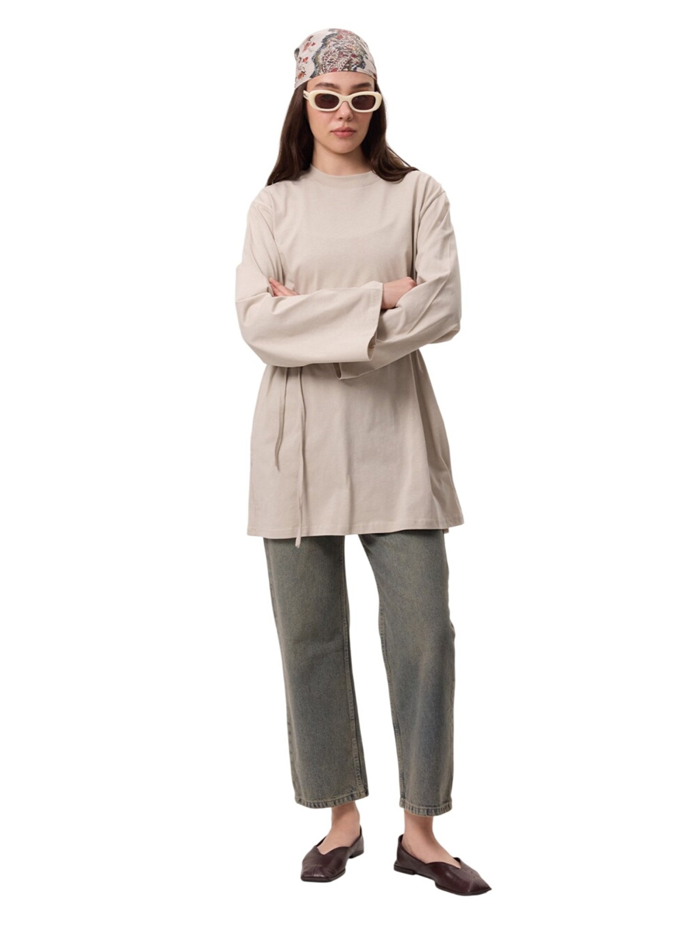 MANUKA Shirt in Grijs: voorkant