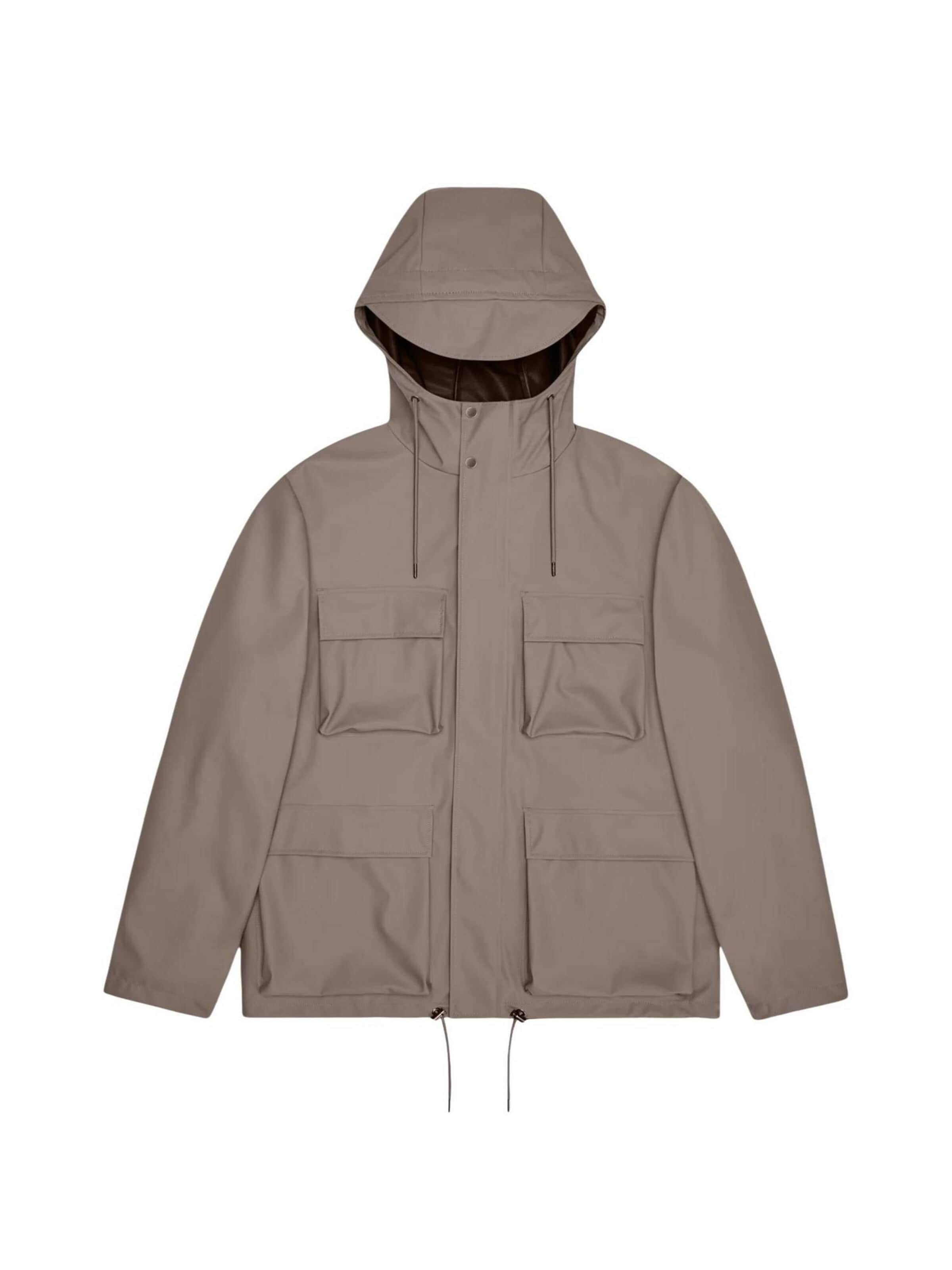 Cappotto di mezza stagione 'Pocket Jcket W3 UNISEX 12210' in S RAINS di colore talpa, Visualizzazione prodotti