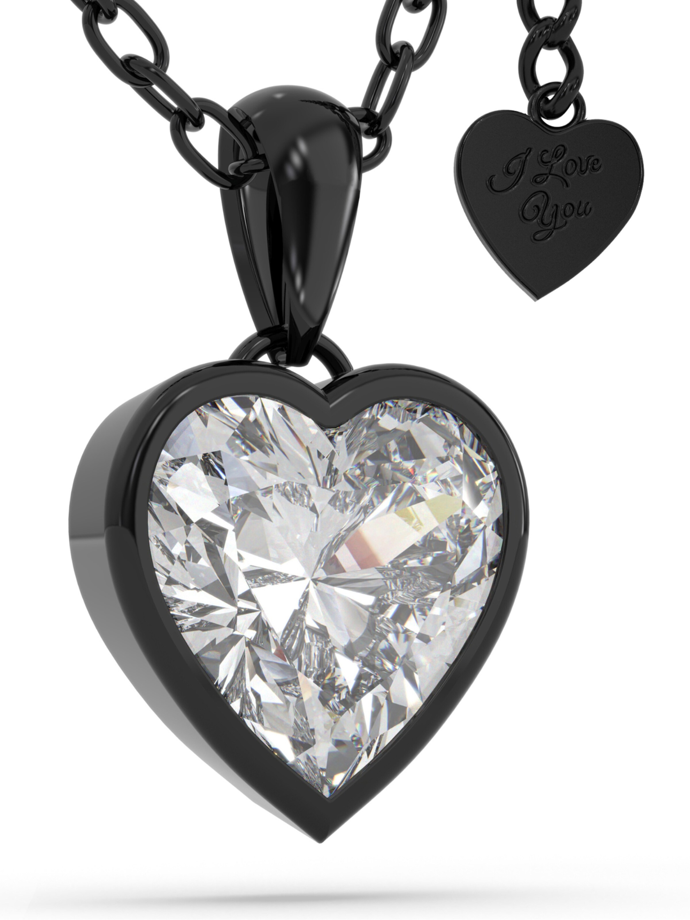 SERASAR Ketting 'Love' in de kleur Zwart, Productweergave