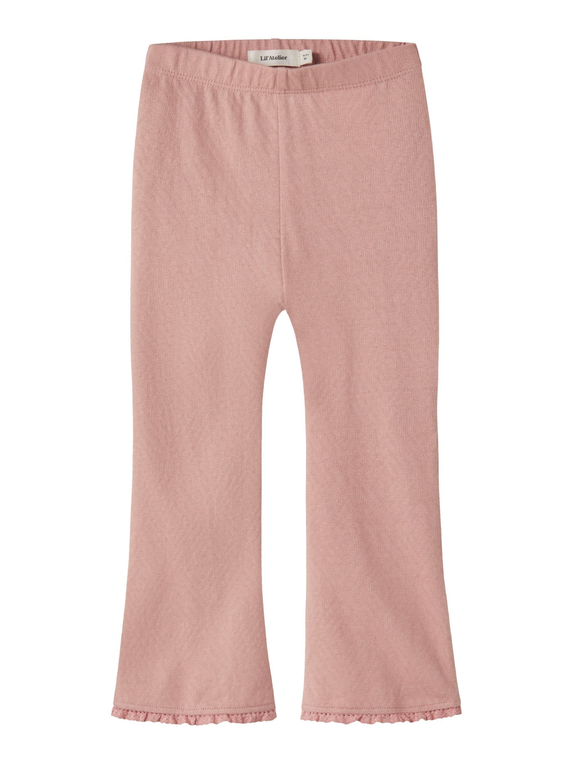 Regular Pantalon Lil'Atelier en rose : devant