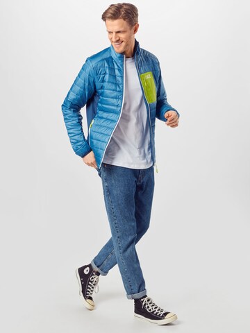 Giacca per outdoor 'ROUTEBURN JACKET M' di JACK WOLFSKIN in blu