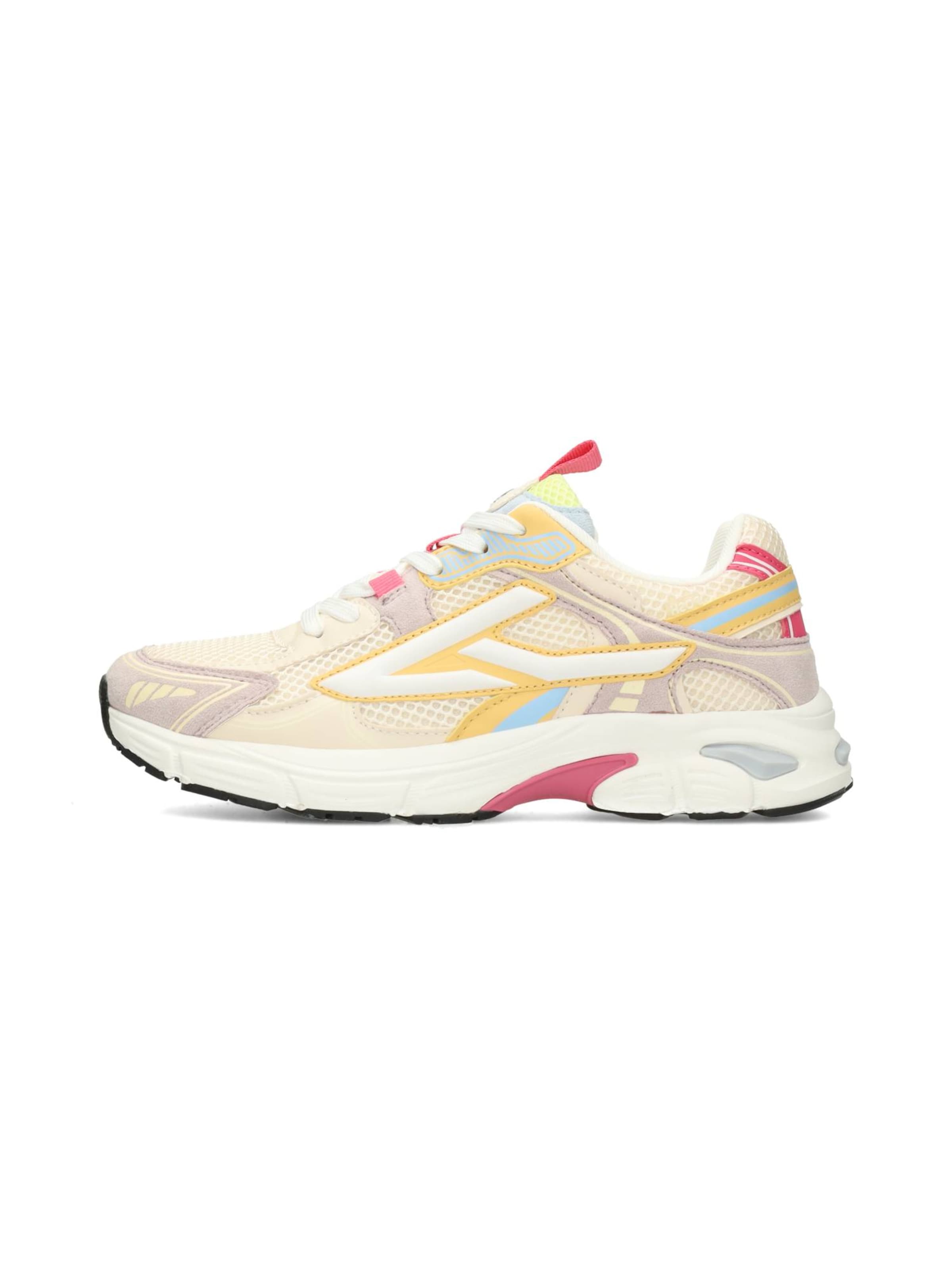 Baskets basses 'Ginny' POSH by Poelman en beige : devant