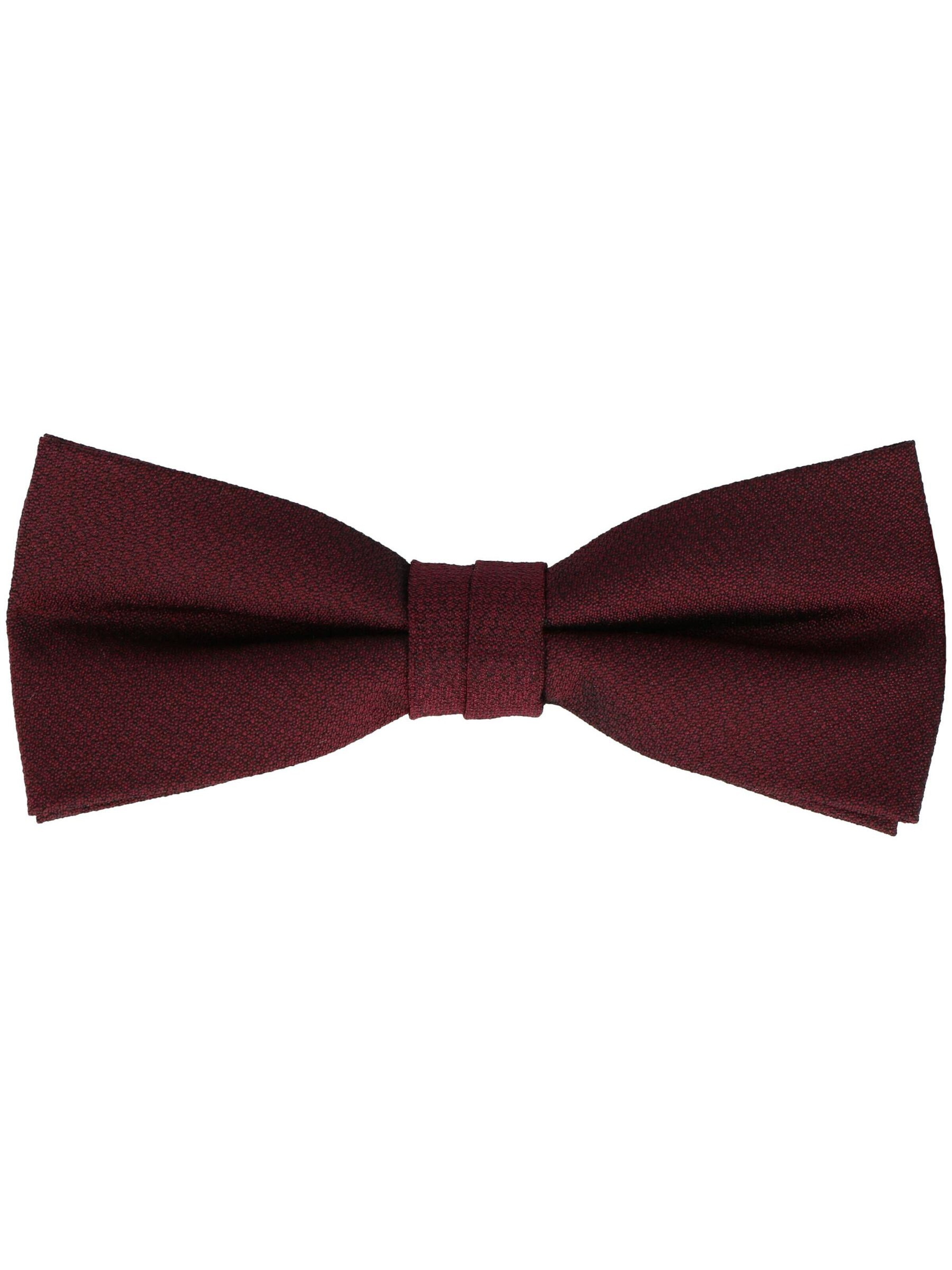WILLEN Bow Tie 'Uni Struktur' in Red: front