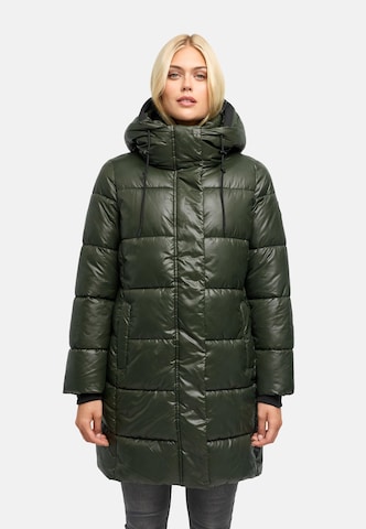 Manteau d’hiver 'Yumee XVI' MARIKOO en vert : devant