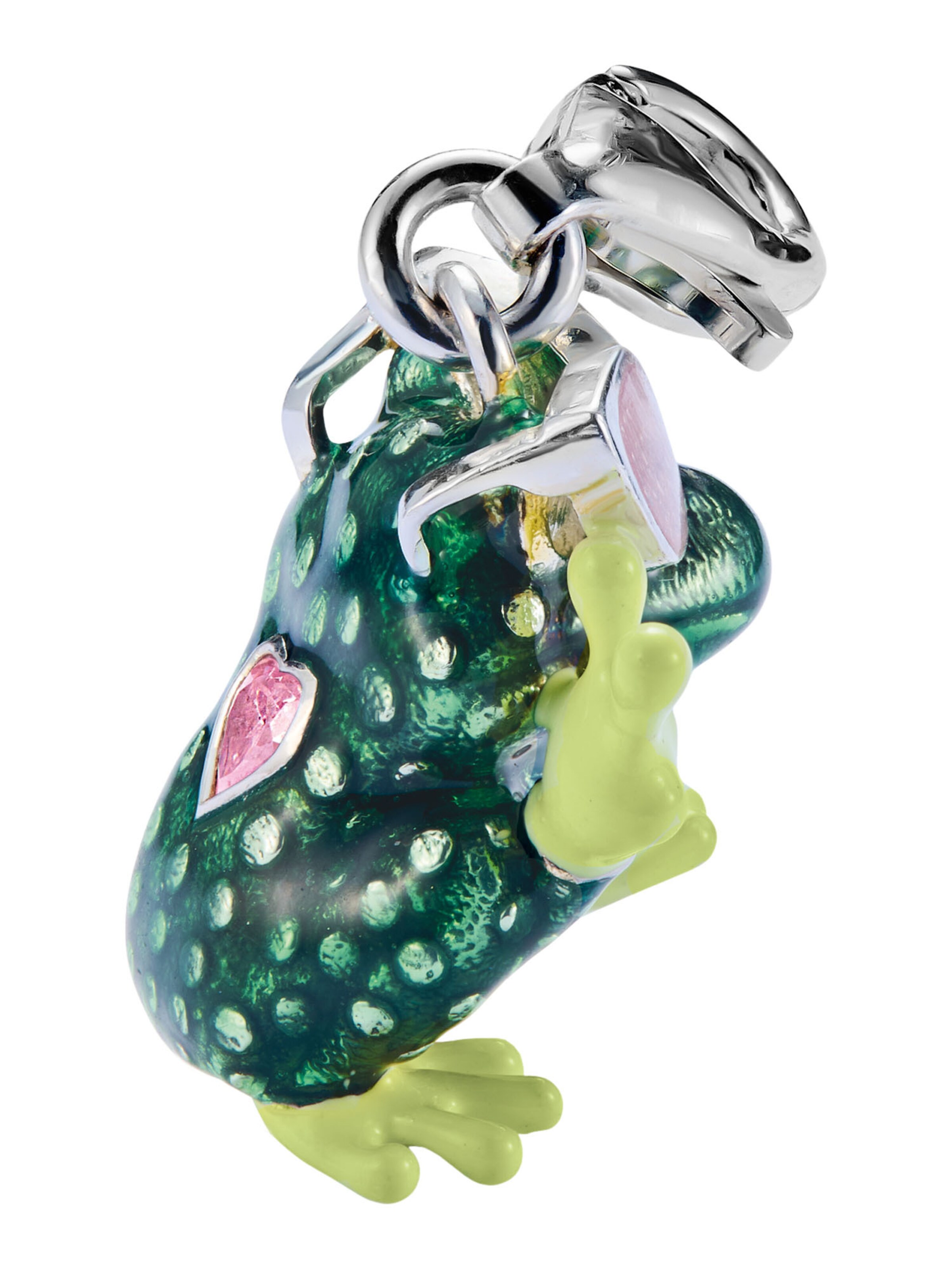 Thomas Sabo Pendant 'Frosch' in Green
