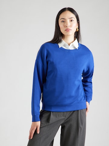 Sweat-shirt 'Ima' MSCH COPENHAGEN en bleu : devant