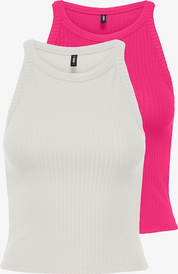 Palaidinė be rankovių 'ONLEMMA' iš ONLY, spalva – fuksijų spalva / balta, Prekių apžvalga