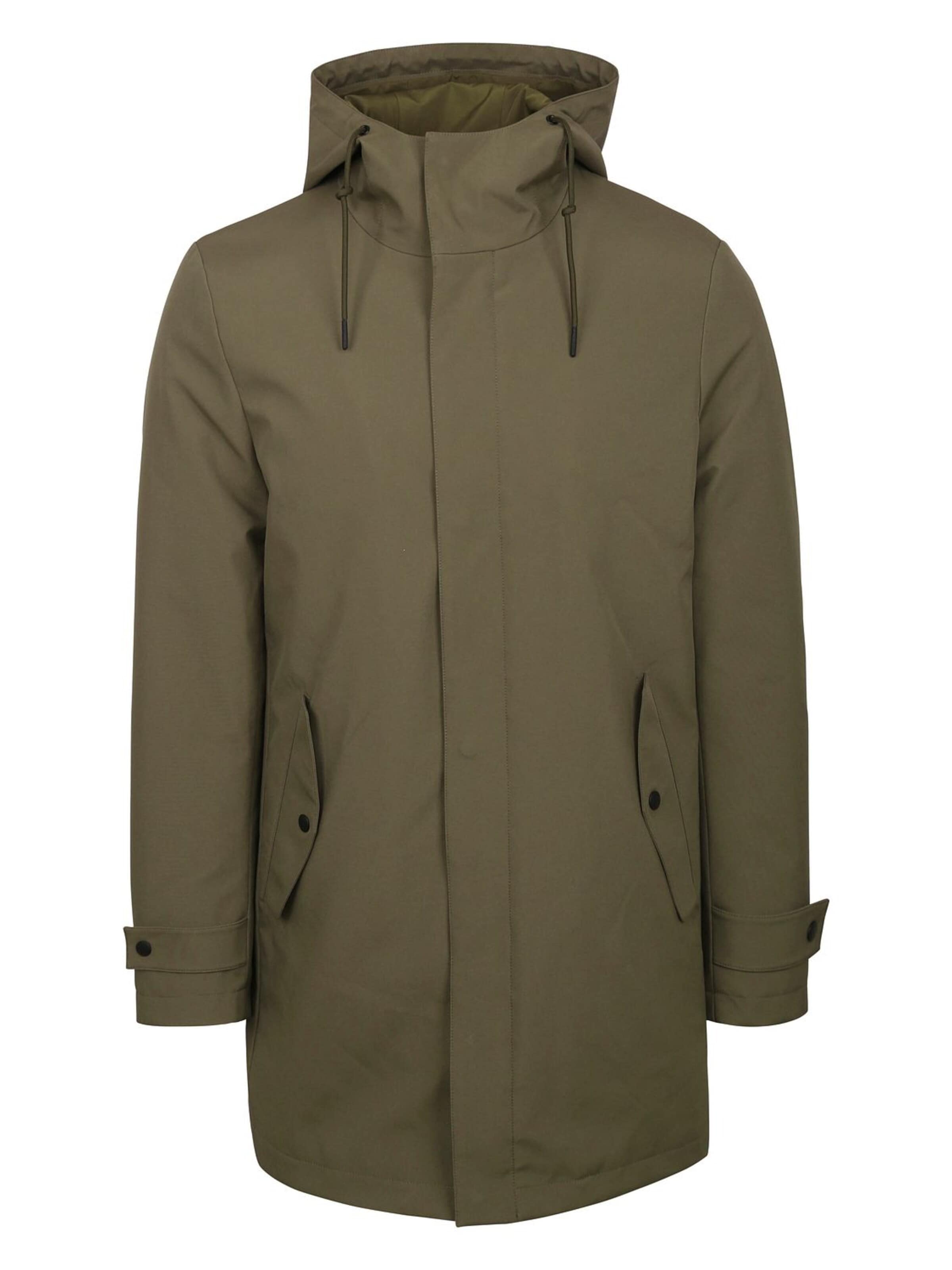 Suitable Winter coat in Green: front