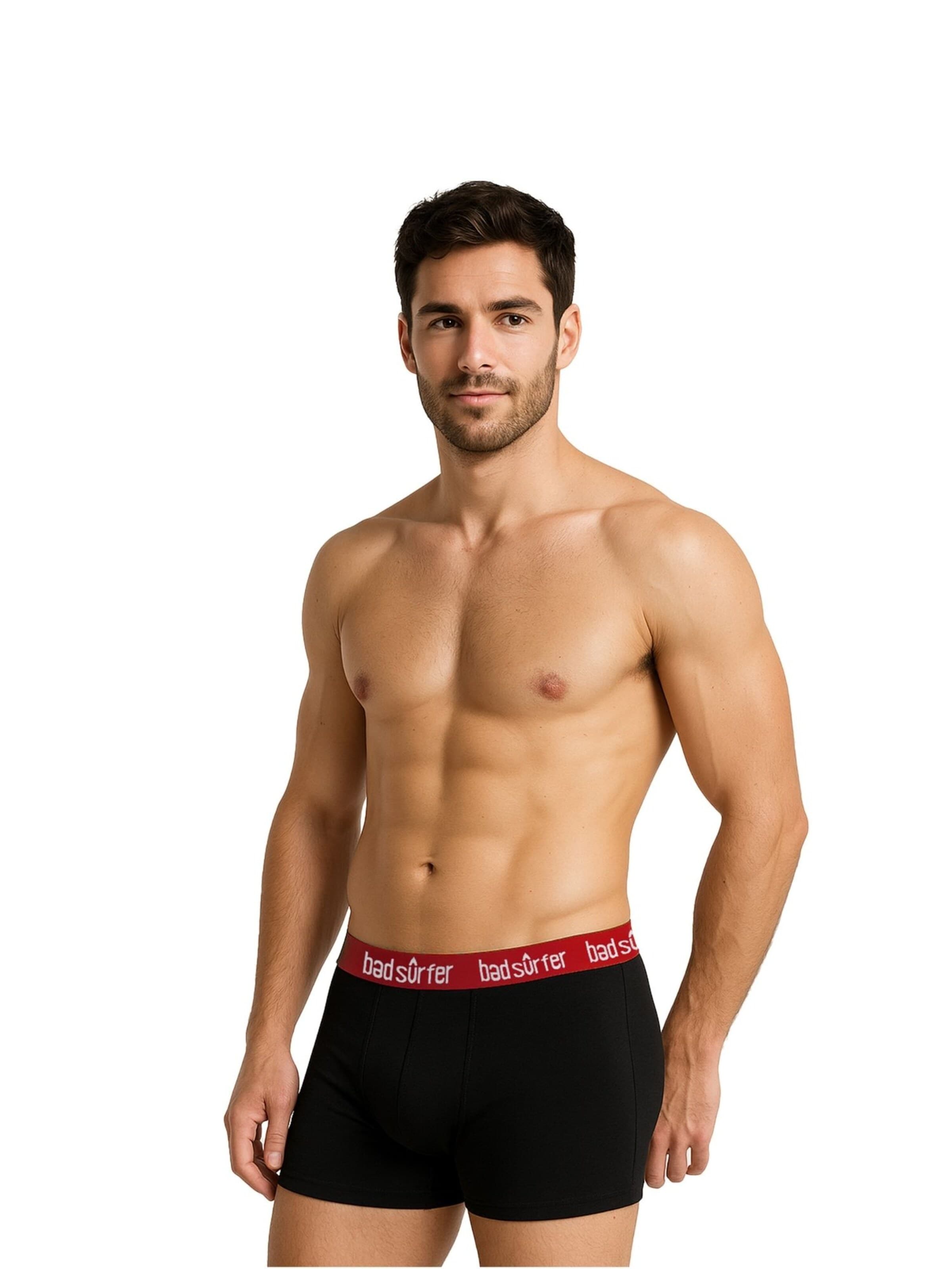 Boxers Bad Surfer en mélange de couleurs : devant