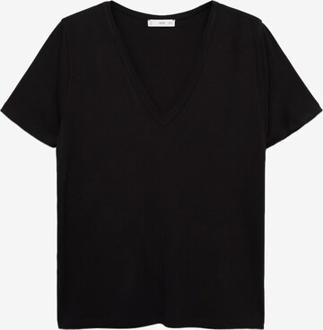 MANGO T-Shirt 'VISPI' in Schwarz: Vorderseite