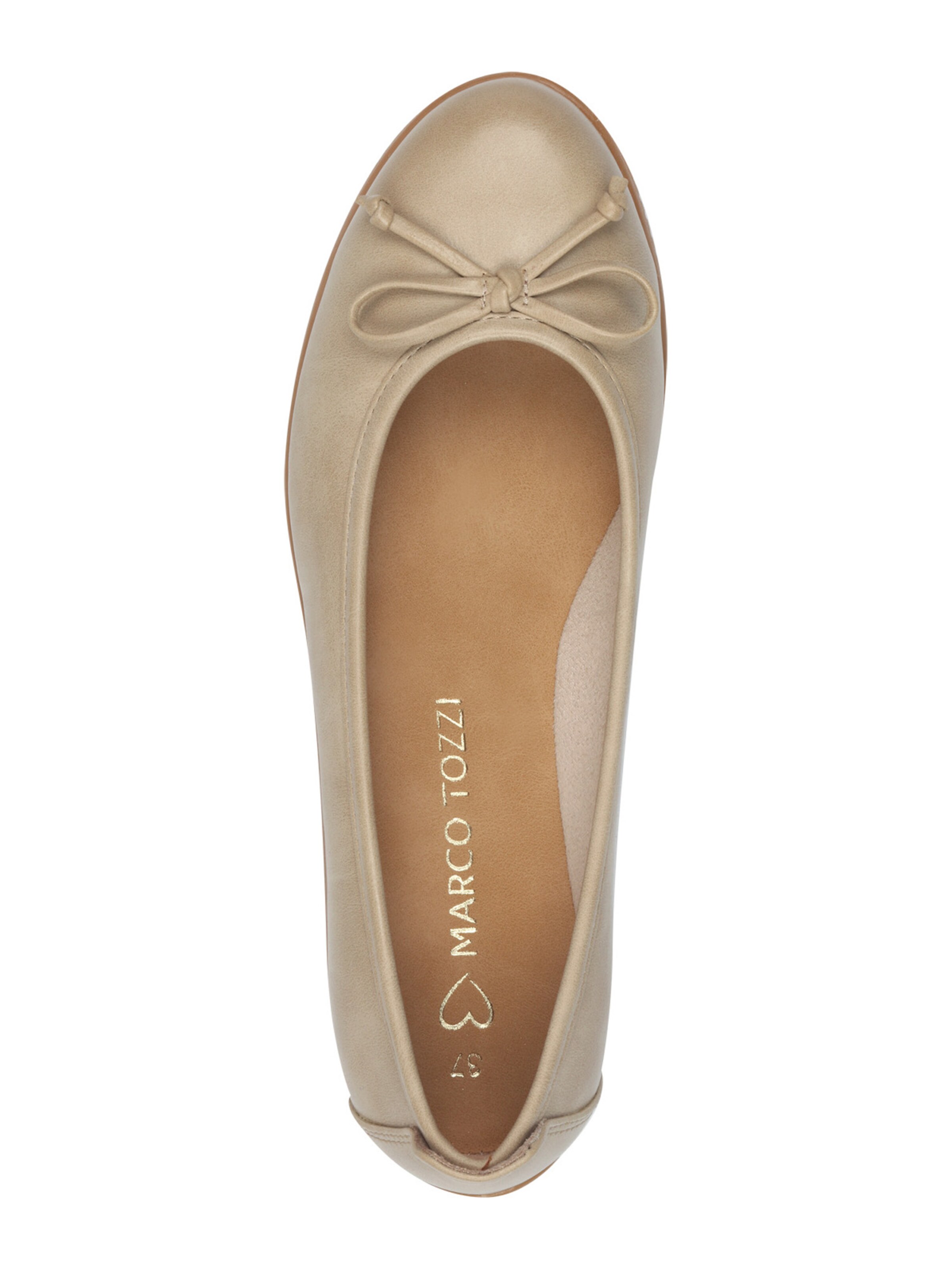 MARCO TOZZI Balerinke | bež barva