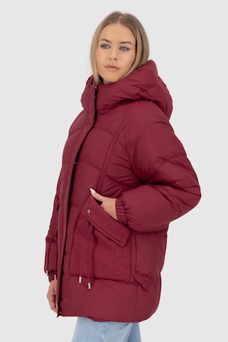 Giacca invernale 'GlorianaAK' di Alife and Kickin in rosso