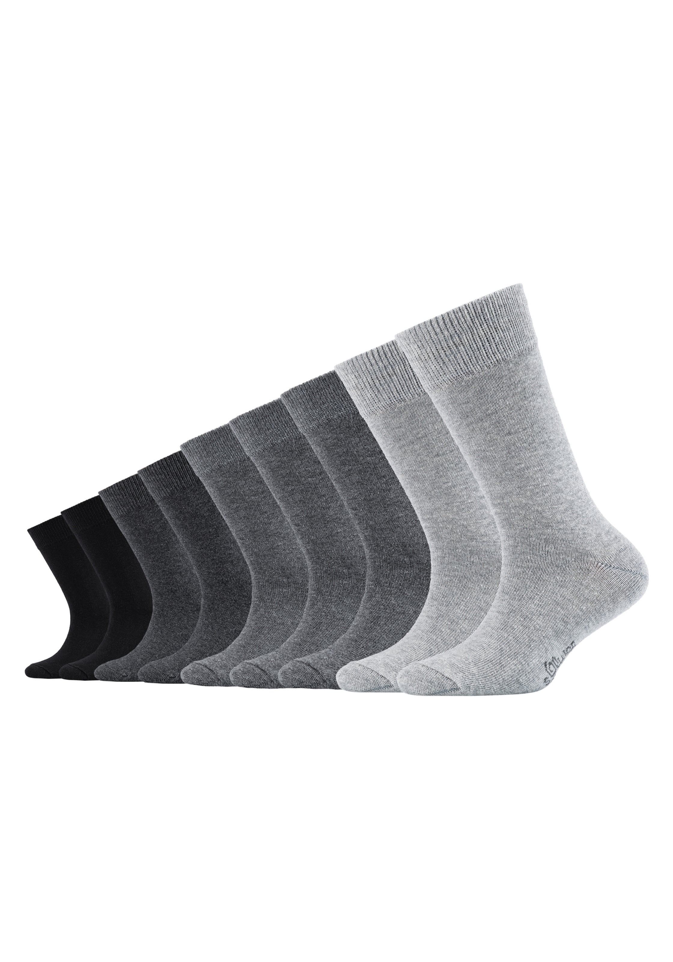 s.Oliver Socks 'Torino' in Grey: front