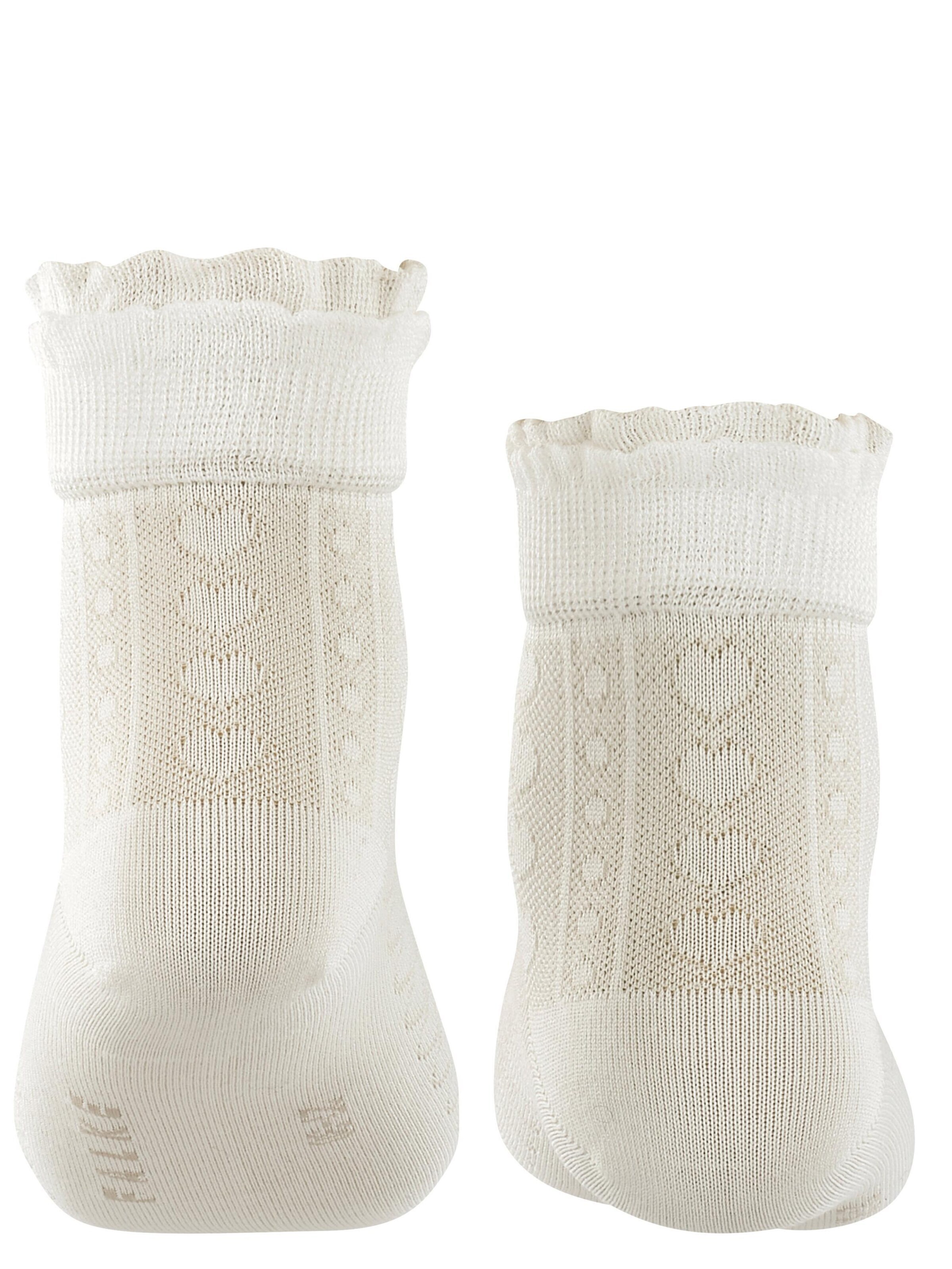 FALKE Socken 'Romantic Net'‌‌‌‌‌‌‌‌ in Weiß
